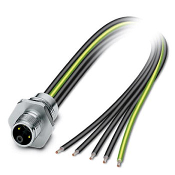 Встраиваемые разъемы-SACC-E-M12MSK-4PE-M16XL/0,2