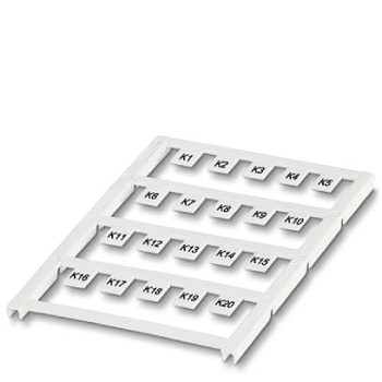 Фиксируемые таблички-UC-EM (20X9) YE CUS