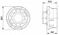 Крепежный резьбовой элемент корпуса-SACC-BP-F-FIX/NUT-BK-SMD