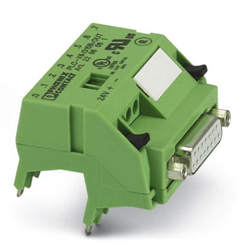 Подсоединение к системе-PLC-V8/D15B/OUT