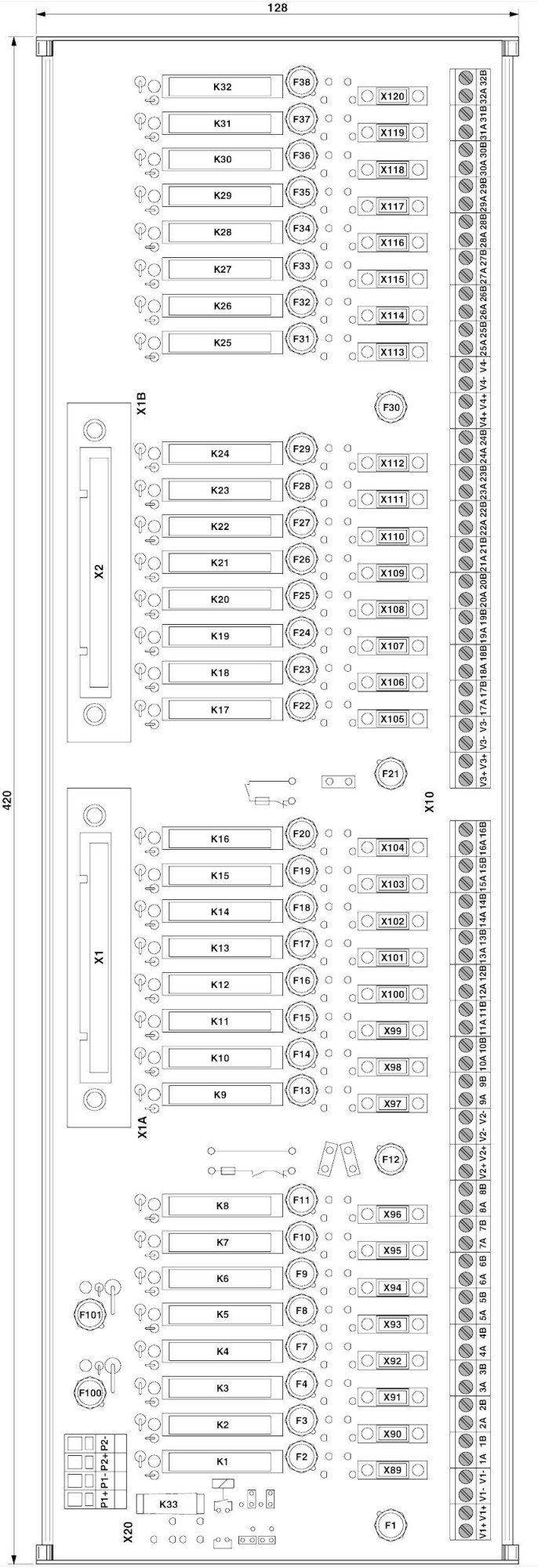 Активный модуль-UM-2KS50RM/32MR/SI/1/551/Z/MT