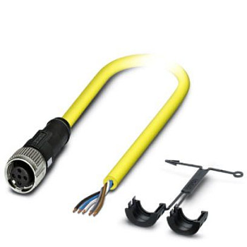 Кабель для датчика / исполнительного элемента-SAC-HZ-5P-5,0-542/FS SCO BK