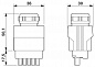 Силовой соединитель-VS-PPC-C2-MSTB-MNNA-P13-A5-SP