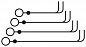 Многоярусный клеммный модуль-ST 2,5-4L/2P