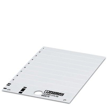 Фиксируемые таблички-US-EMP (8,8X15) RD CUS