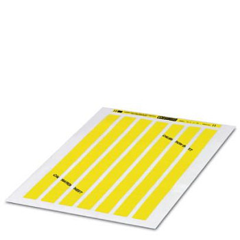 Листы с тканевыми этикетками-BMK 19X11 YE