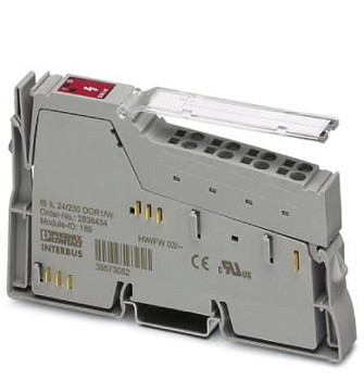 Клеммы Inline-IB IL 24/230 DOR1/W-2MBD-PAC