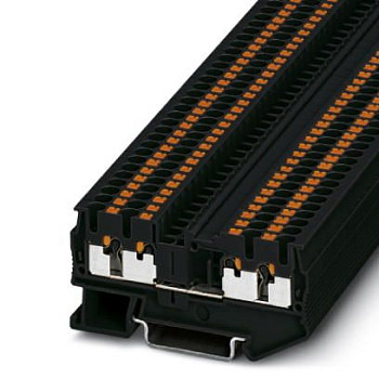 Проходные клеммы-PT 2,5-QUATTRO BK