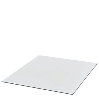 Пластина с гравировкой-GPK 500X500X0,8 WH/BK