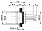 Встраиваемый соединитель для шинной системы-SACC-DSI-FSD-4CON-L180/12 SCO