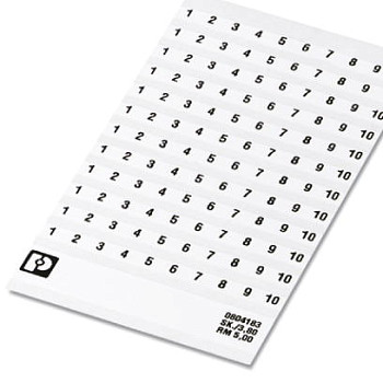 Маркировочные полосы-SK 3,8 REEL P3,5 WH CUS