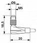 Кабель для датчика / исполнительного элемента-SAC-4P-M5MR/10,0-PUR