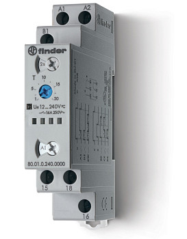 80.01.0.240.0000 PAS Модульный таймер мультифункциональный (AI, DI, SW, BE, CE, DE)