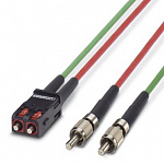 Соединительный оптоволоконный кабель-VS-PC-2XHCS-200-SCRJ/FSMA-1