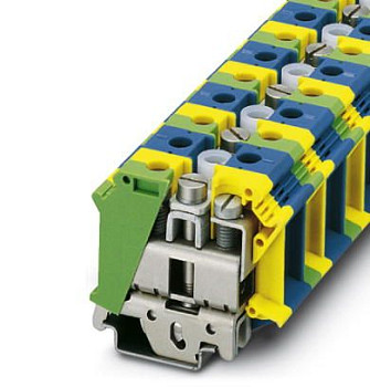 Заземляющие клеммы для выполнения проводки в зданиях-UIK 35-PE/N