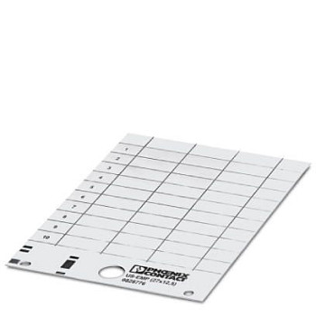 Фиксируемые таблички-US-EMP (27X12,5)