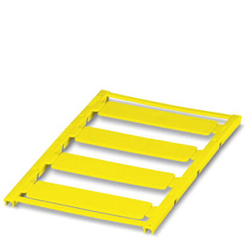 Пластиковая табличка-UC-EMLP (60X15) YE CUS