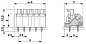 Клеммные блоки для печатного монтажа-SPTAF 1/ 2-3,5-LL