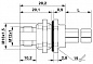 Встраиваемые разъемы-SACC-DSI-M12MSK-4PE-M16XL/0,2