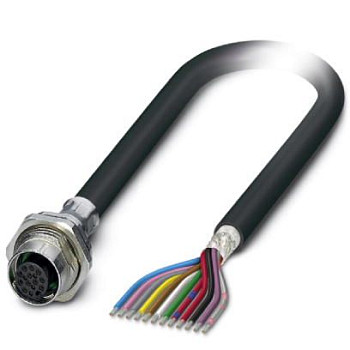 Встраиваемые разъемы-SACCBP-FS-12CON-M16/1,0-PVCSCO