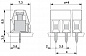 Клеммные блоки для печатного монтажа-MKDS 1/ 2-3,5 HT BK