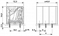 Клеммные блоки для печатного монтажа-SPT 2,5/11-V-5,0-EX