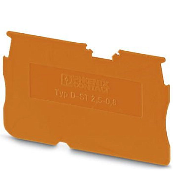 Концевая крышка-D-ST 2,5-0,8 OG