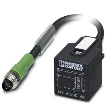 Кабель для датчика / исполнительного элемента-SAC-2P-M 8MS-A-1L-Z/.../...