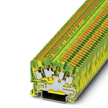 Клемма защитного провода-PTS 2,5-QUATTRO-PE