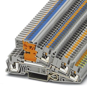 Заземляющие клеммы для выполнения проводки в зданиях-PTI 2,5-PE/LO/NT