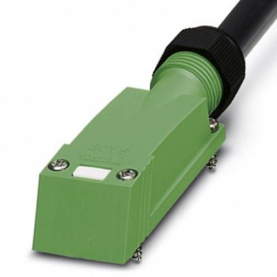 Разъем с кабелем-SACB-C-H180-4/3-5,0PUR-M8