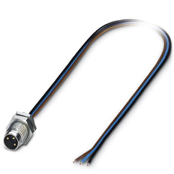 Встраиваемые разъемы-SACC-DSI-M 8MS-3CON-M 8/0,5