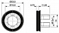 Крепежный резьбовой элемент корпуса-SACC-BP-F-M12/SMD-2,3/3,0-9TIP
