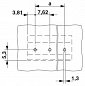 Клеммные блоки для печатных плат-GMKDSP 3/ 2-7,62