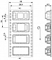 Клеммные блоки для печатного монтажа-PTSM 0,5/ 4-2,5-H THR R32