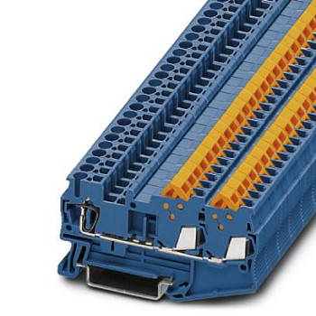 Проходные клеммы-QTCS 1,5-TWIN BU
