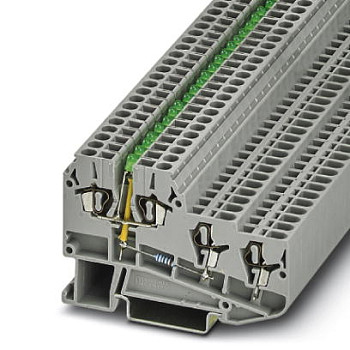 Клеммный модуль для подключения датчиков и исполнительных элементов-ZDIK 1,5-LA 24GN/O-M 6,8K