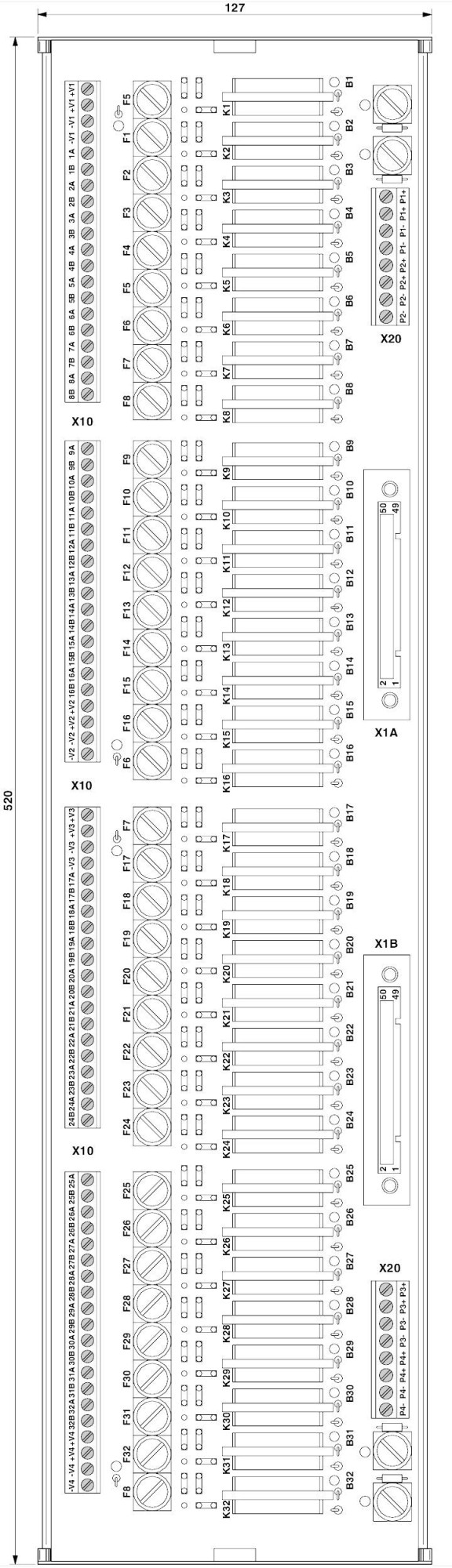 Активный модуль-UM-2KS50/32-MR/21/ADV551/SO179