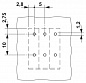 Клеммные блоки для печатного монтажа-FRONT 2,5-H/SA10-EX