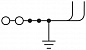 Клемма защитного провода-PT 2,5-QUATTRO/2P-PE