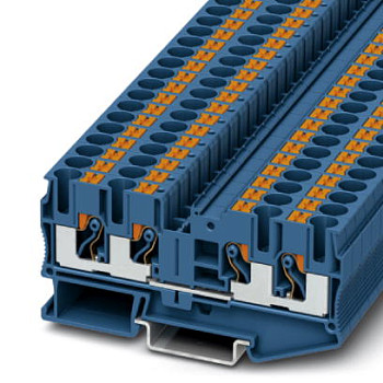 Проходные клеммы-PT 6-QUATTRO BU