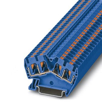 Проходные клеммы-PTS 4-QUATTRO BU