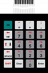 Пленочная клавиатура для BOS 750-760, с 20 клавишами