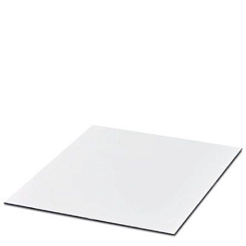 Пластина с гравировкой-GPK 300X280X1,5 WH/BK