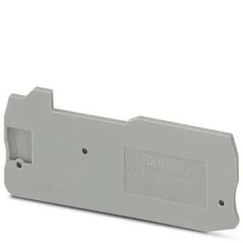 Концевая крышка-D-QTCU 2,5-TWIN-MT