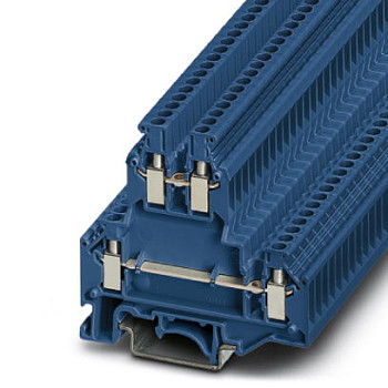 Двухъярусные клеммы-UKKB 3 BU