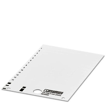 Пластиковая табличка-US-EMLP-HA (20X9)