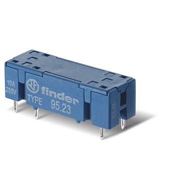 9523SNA Розетка для монтажа на плате для реле 43.41; синий цвет