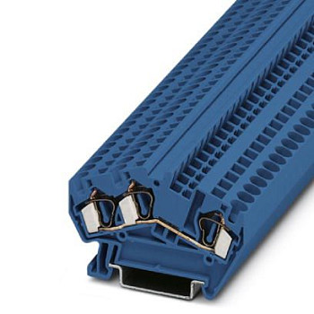 Проходные клеммы-STS 4-TWIN/L BU