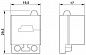 Кабельный сальник-CES-SRG-BK-1ASI-L